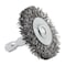 Forney Wire Wheel, Crimped, 1-1/2 in x .012 in x 1/4 in Hex Shank 72725 - alternate 3